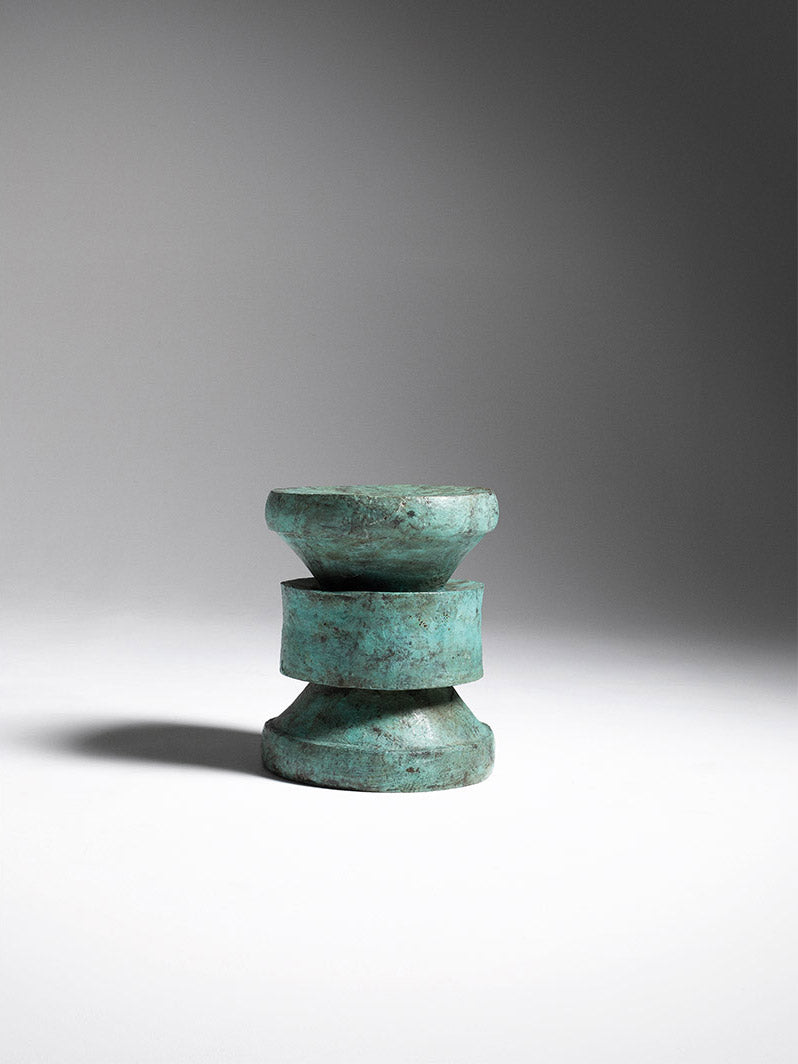 Tabouret Barth en bronze